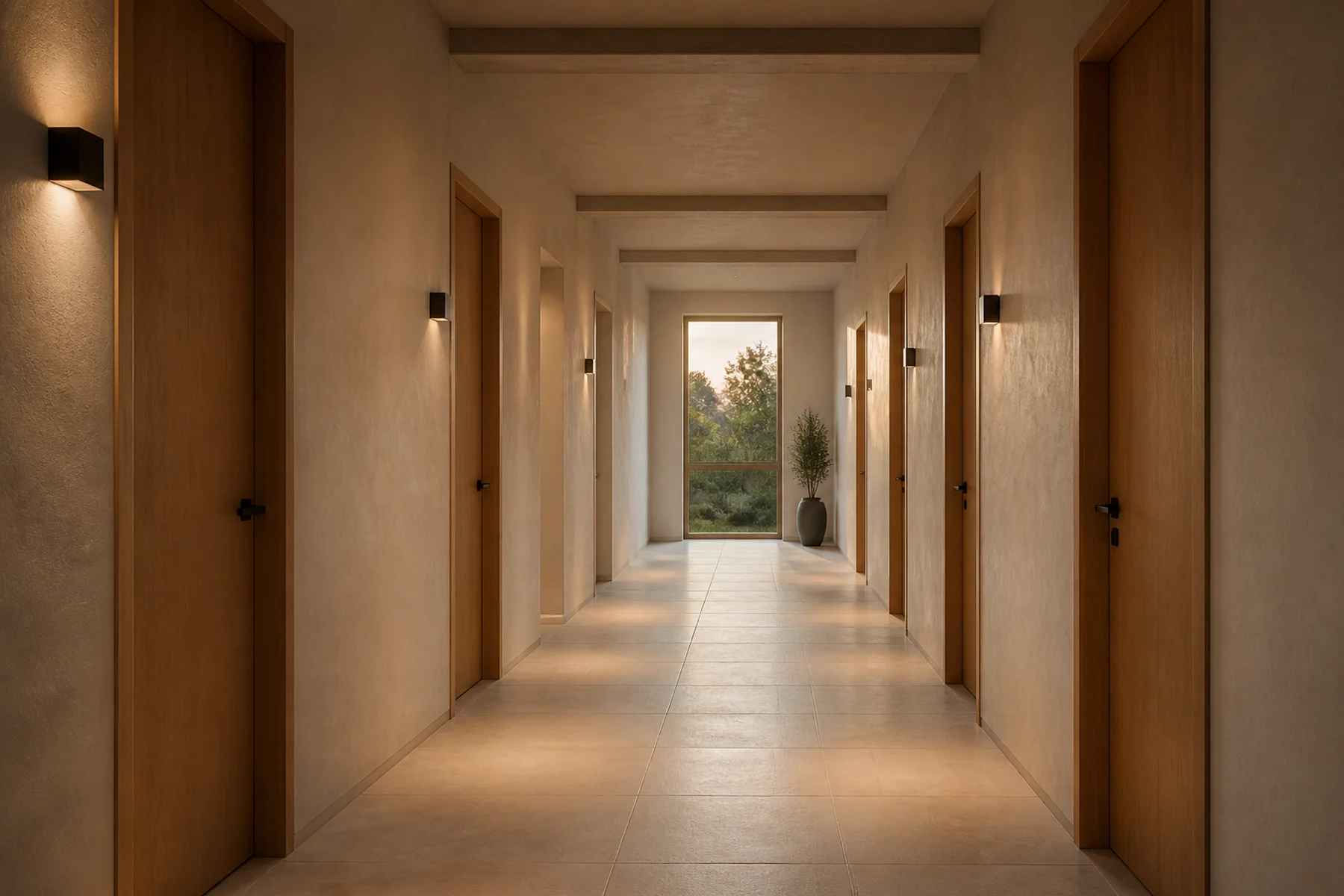 Representative hospitality and residential door-hardware application study