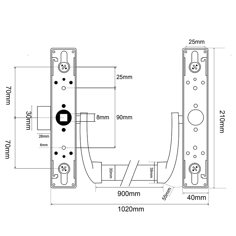 Hyland 310 Panic Exit Device, view 8