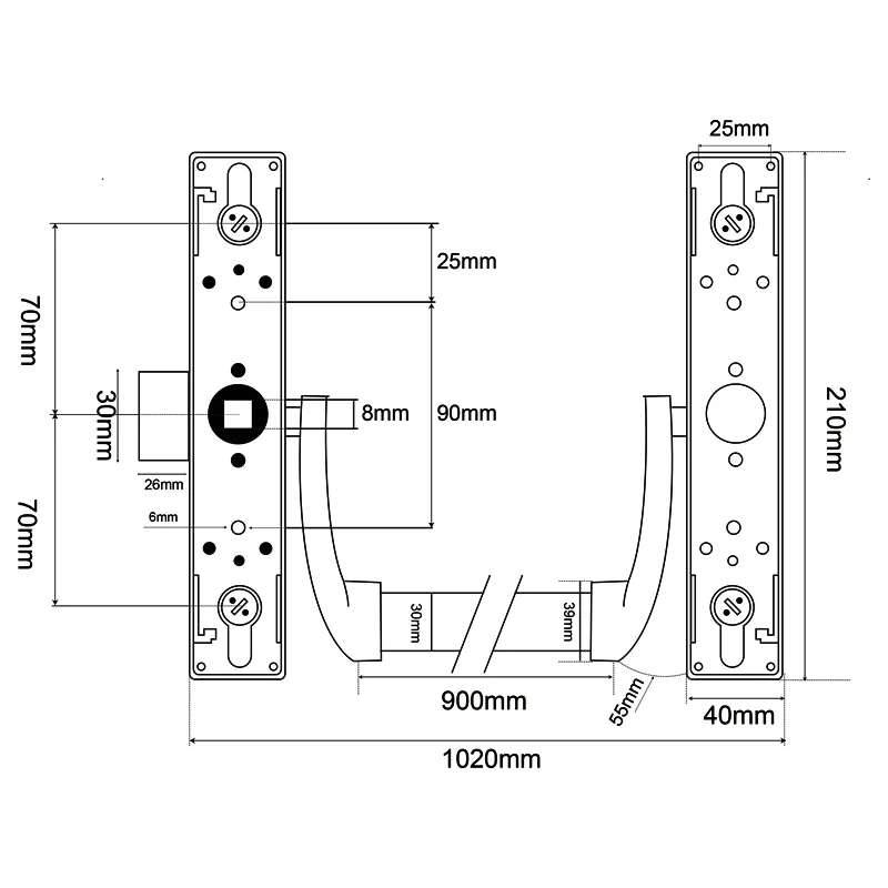 Hyland 330 Panic Exit Device, view 8