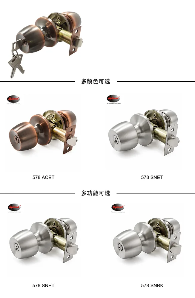 Hyland 578 ACET Light Duty Cylindrical Lock, view 7