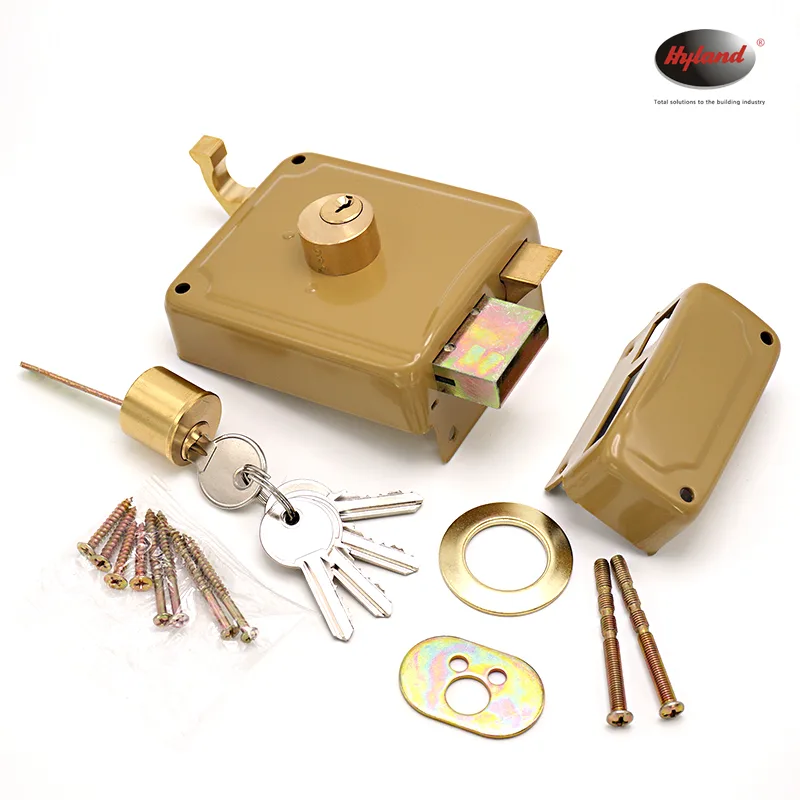 Hyland 5835 night latch and rim lock, view 4