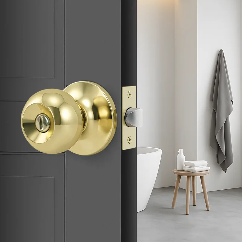 Hyland 607 PBBK Tubular Lock, view 5