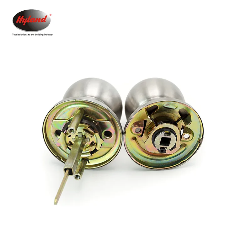 Hyland 607 SSBK tubular lock, view 4