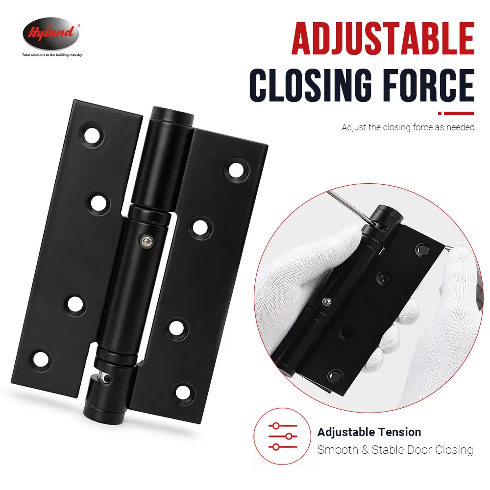 Hyland BL030 brass and steel hinges, view 4