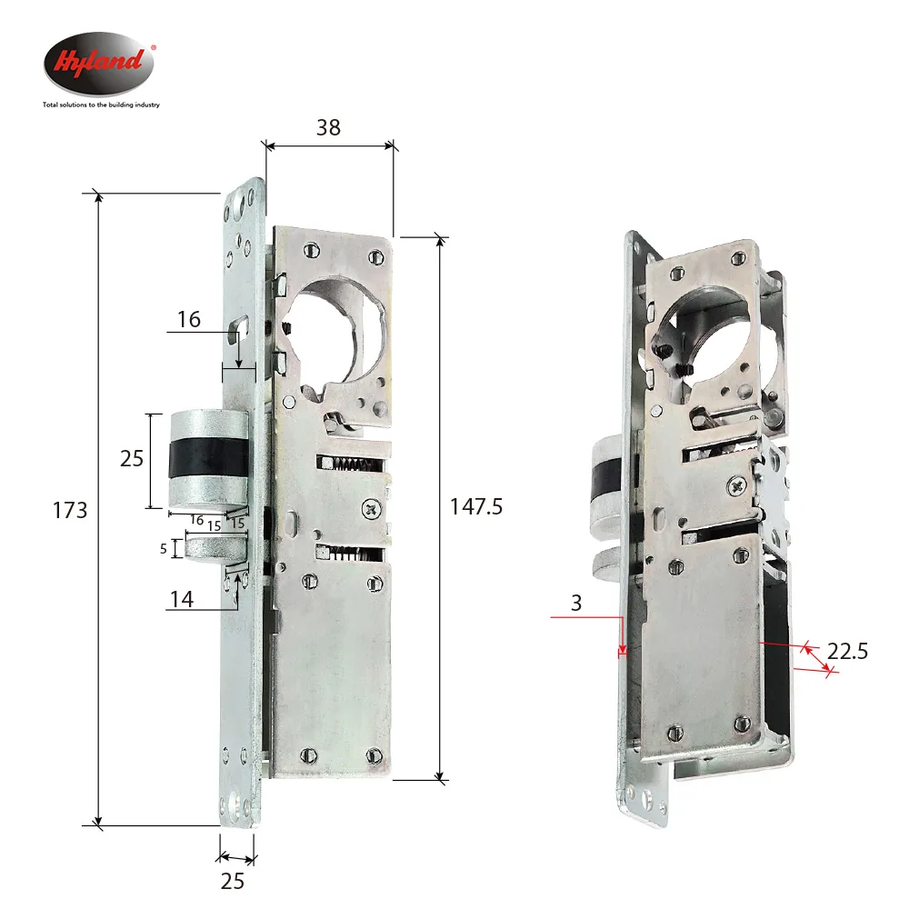 Hyland HY007 lock case