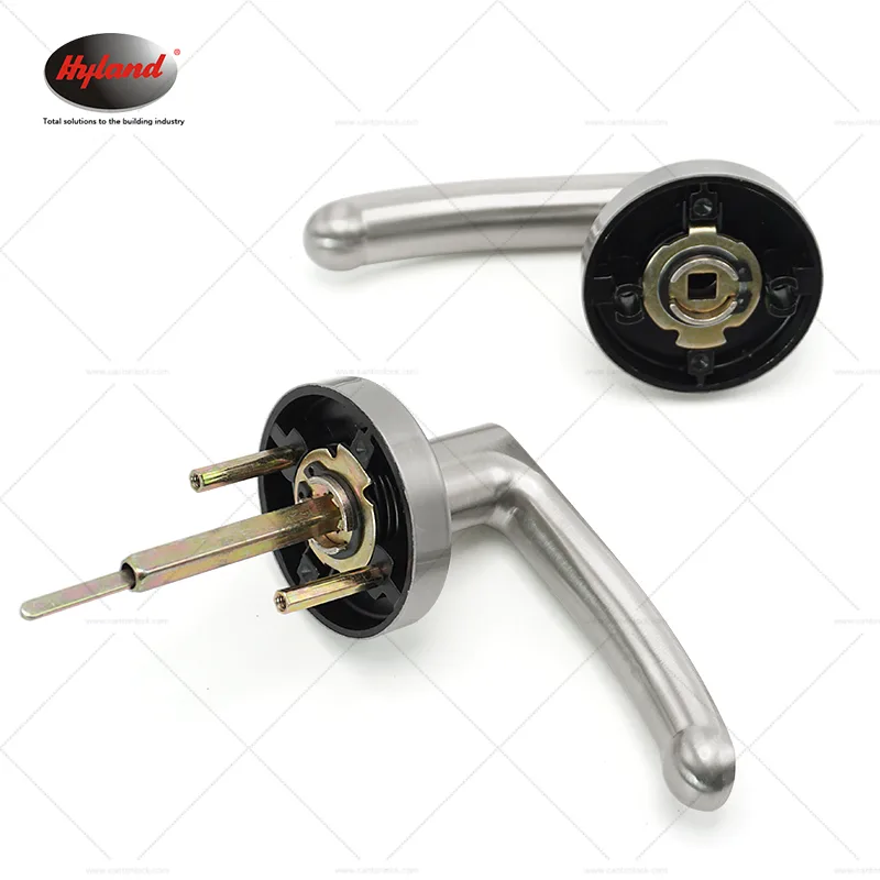 Hyland LH855 SNBK lever handle, view 5