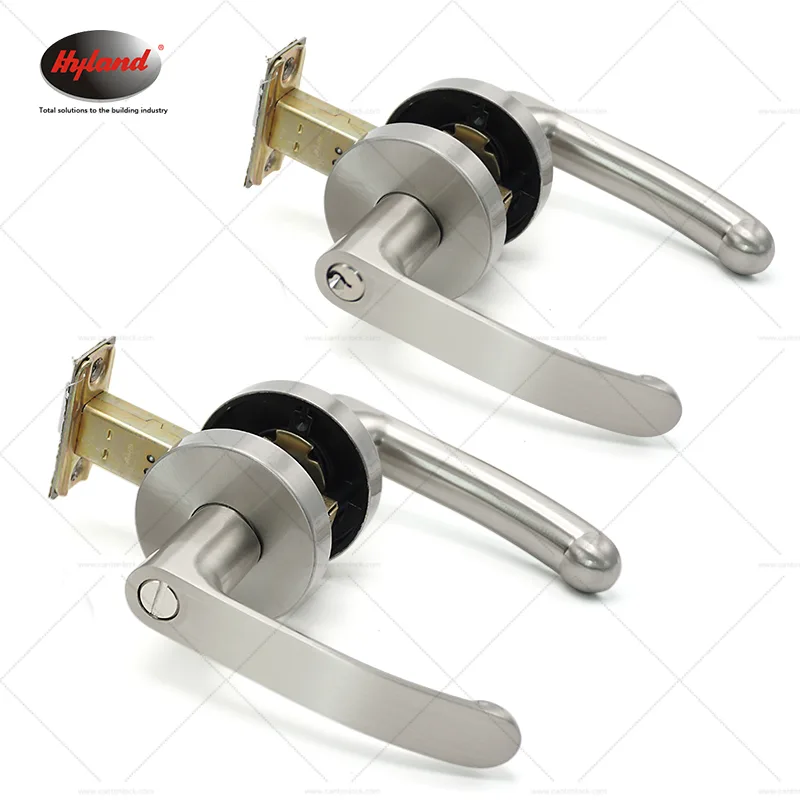 Hyland LH855 SNBK lever handle, view 6