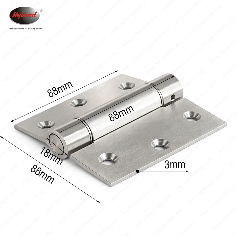 Hyland SSH023 brass and steel hinges
